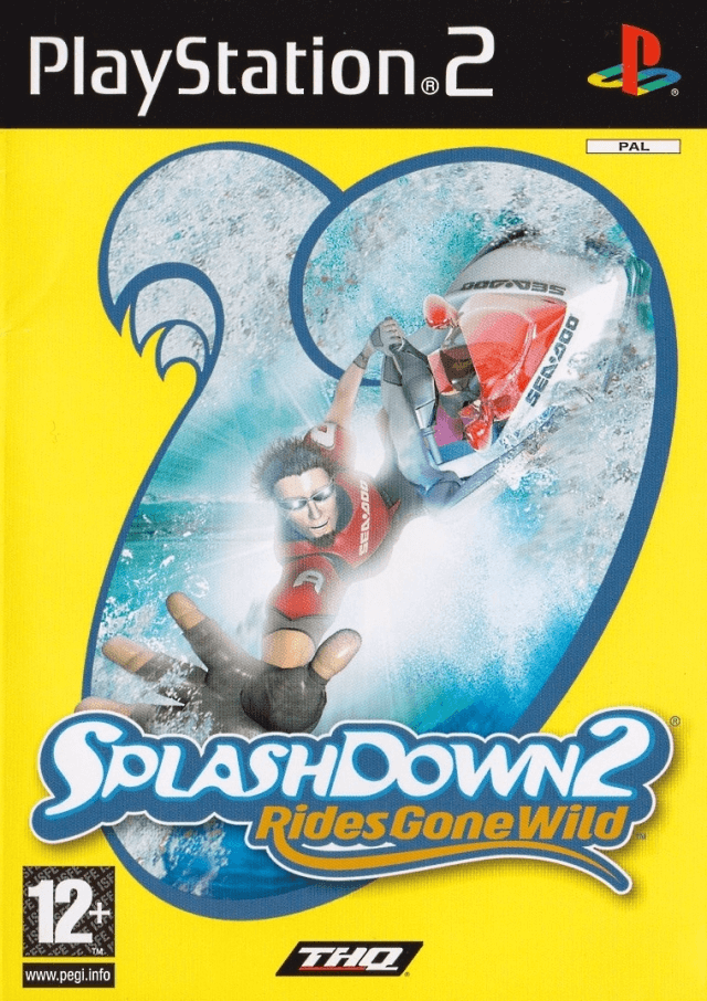 Splashdown 2: Rides Gone Wild box art for Playstation 2